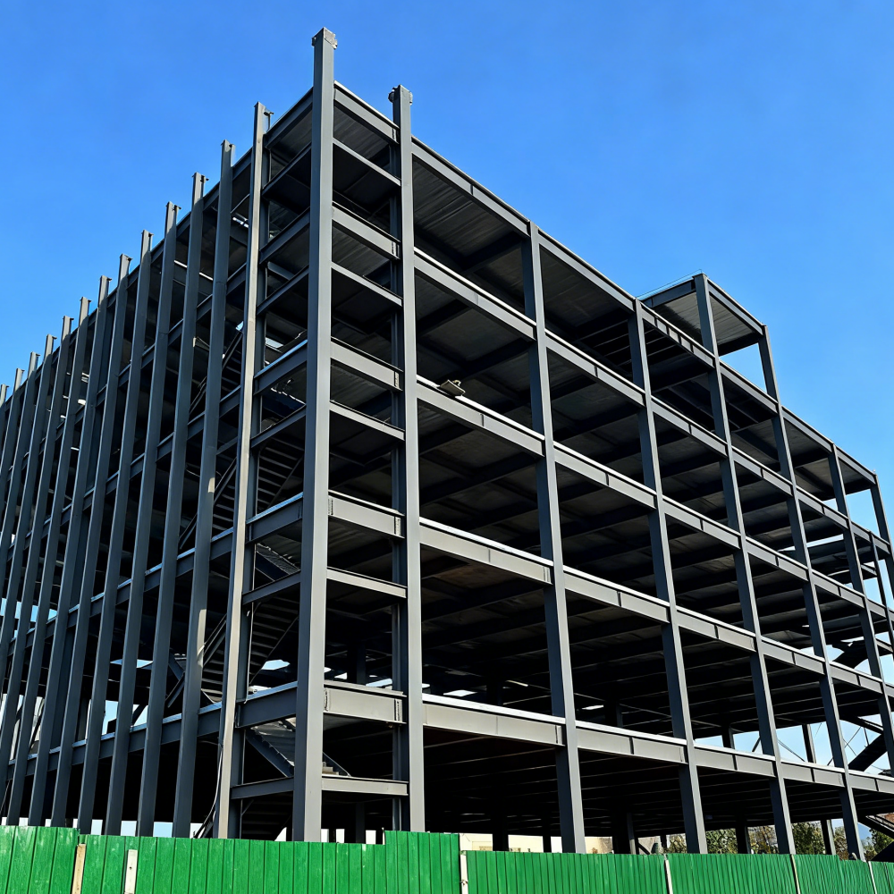 Pre Engineered Multi Story Steel Structure Buildings With Prefabricated Design For Schools Offices And Apartments