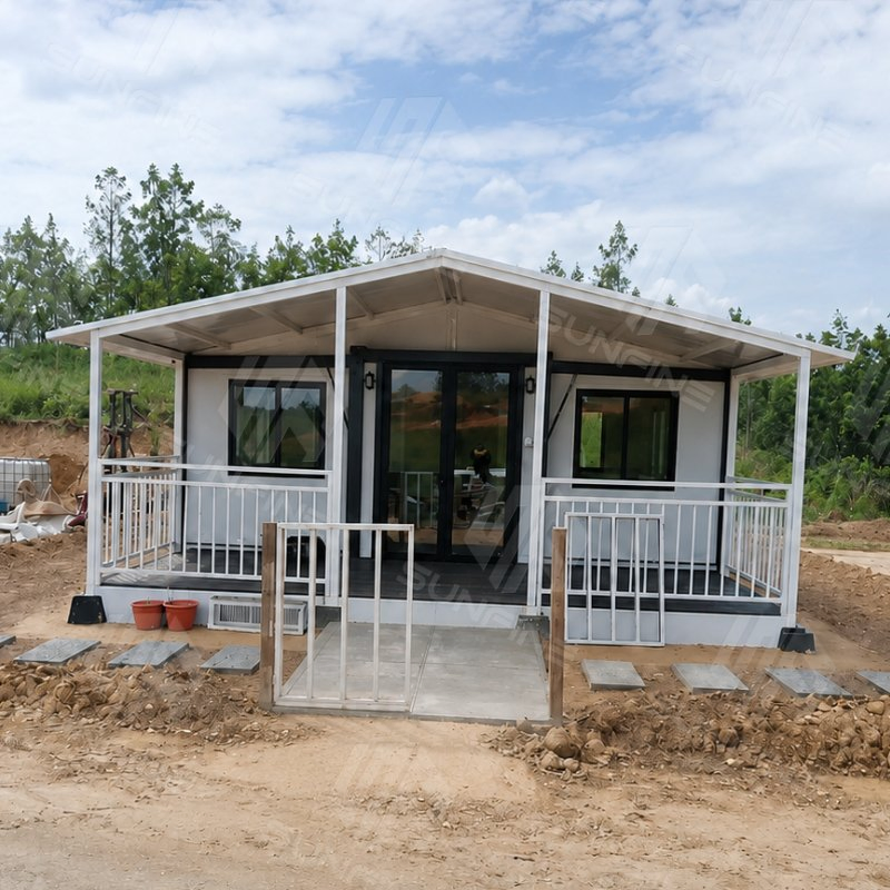 Portable Tiny Home 2 Bedroom Prefab House Modular Prefabricated Expandable Container House