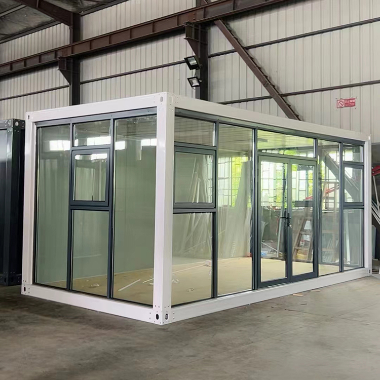 DXH Wholesale Custom Prefab Container Assemble Homes 10ft 20ft 30ft 40ft Luxury Modular Prefabricated House Office Shop Camp