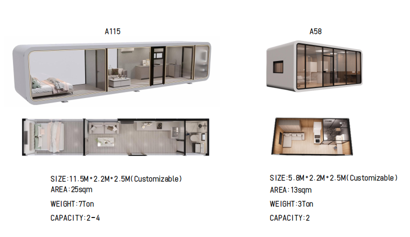 Apple Cabin Layout Plan