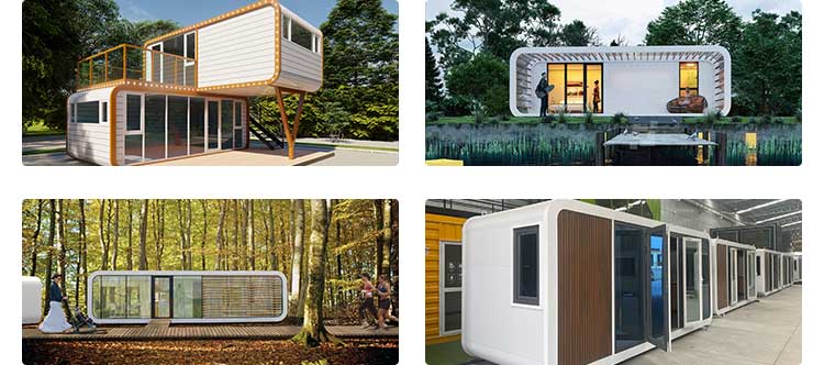 Finished Container House Structure