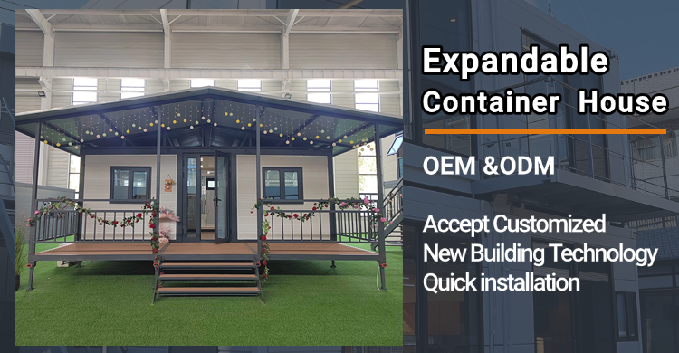 Living Expandable Container House
