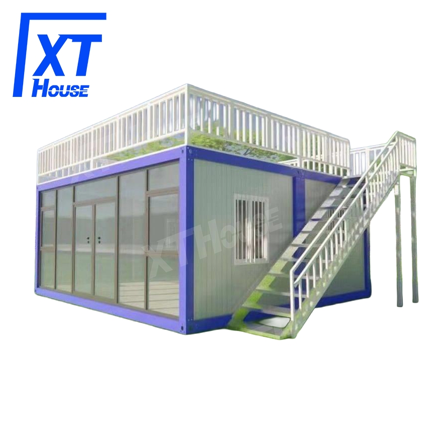 Cheap Modern 20feet Flat-Pack Factory Wholesale Price 20FT Modular Living Container House Flat Pack House Ready to Living Prefabricated Portable Container House