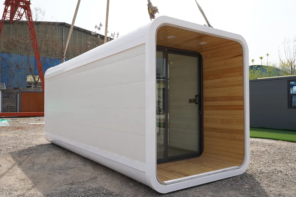 Cheap Tiny House Apple Cabin House Prefab Cabin House Prefabricated House Modular House for Office Hotel