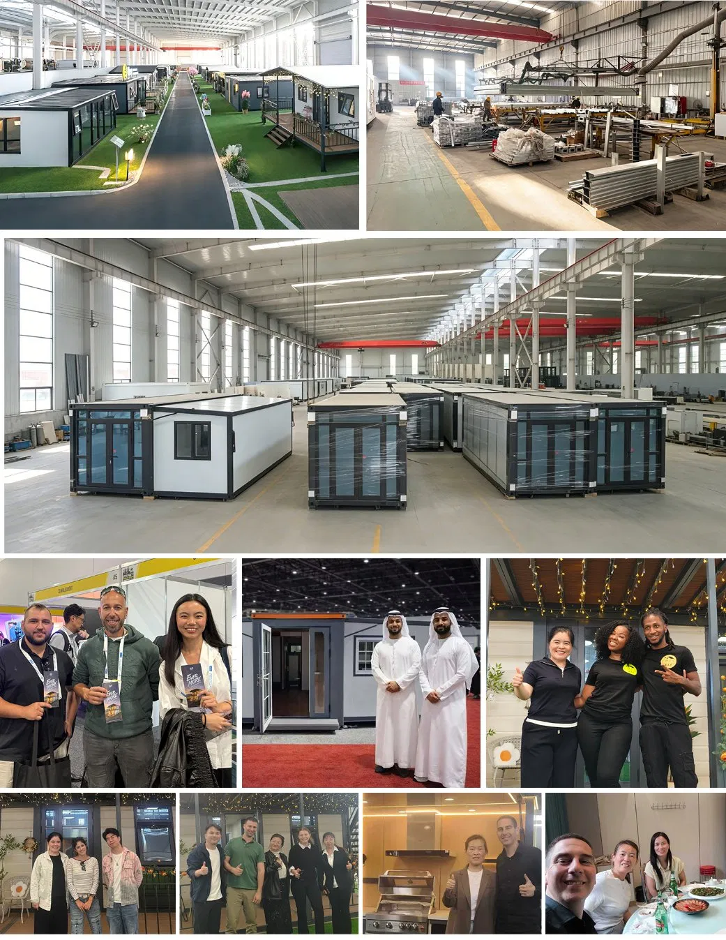 40FT Luxury Tiny Modular Prefab Portable Container House Mobile Home for Apartment Living
