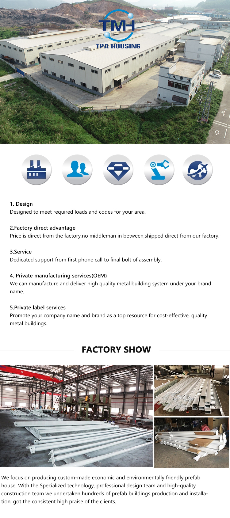 China Wholesale Luxury Houses Prefabricated Villa Prefab LGS House