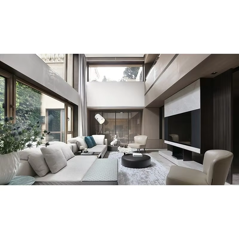 Low Cost Modern Luxury Design Multi-Story Prefabricated Steel Structure House Customized Fast Install Villas Townhouse Building
