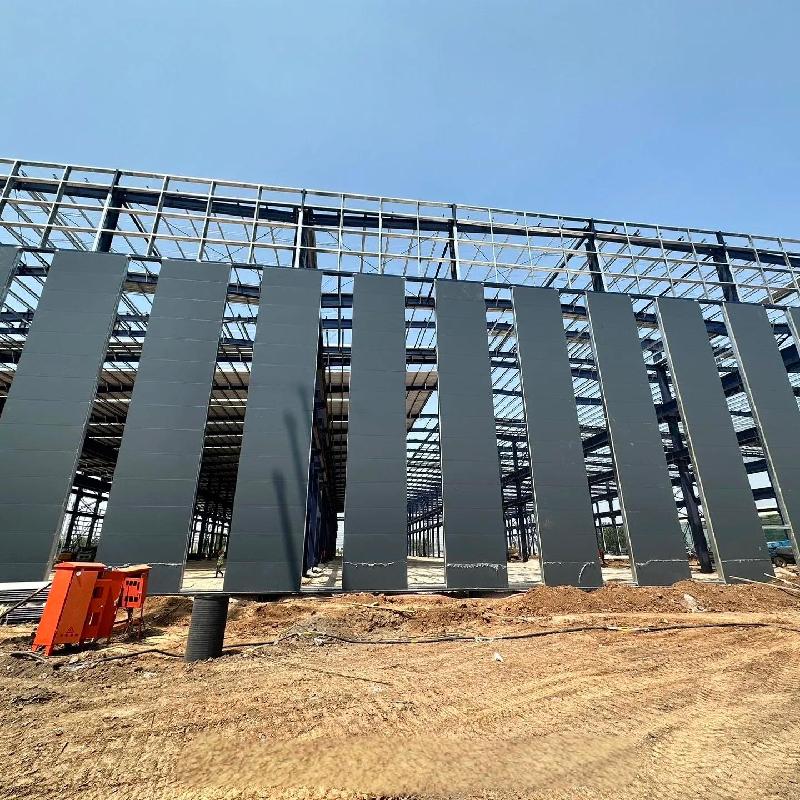 Corrosion Proof Large Apartment Steel Structure Buildingprefabricated Long Span Steel Structure Building Multi Storey
