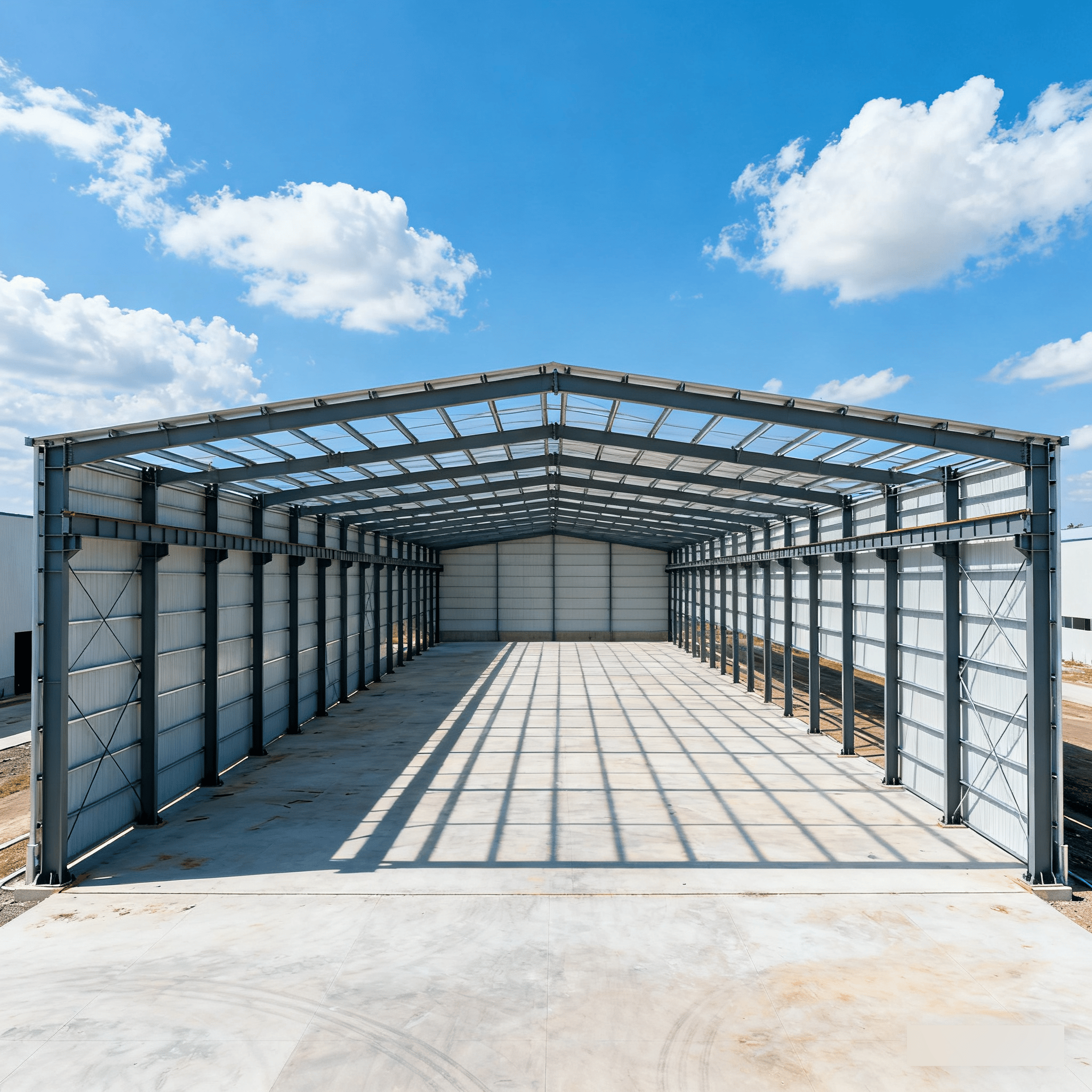 Good Price Modular Portal Frame Steel Structure Metal Building Construction Prefabricated Industrial Warehouse