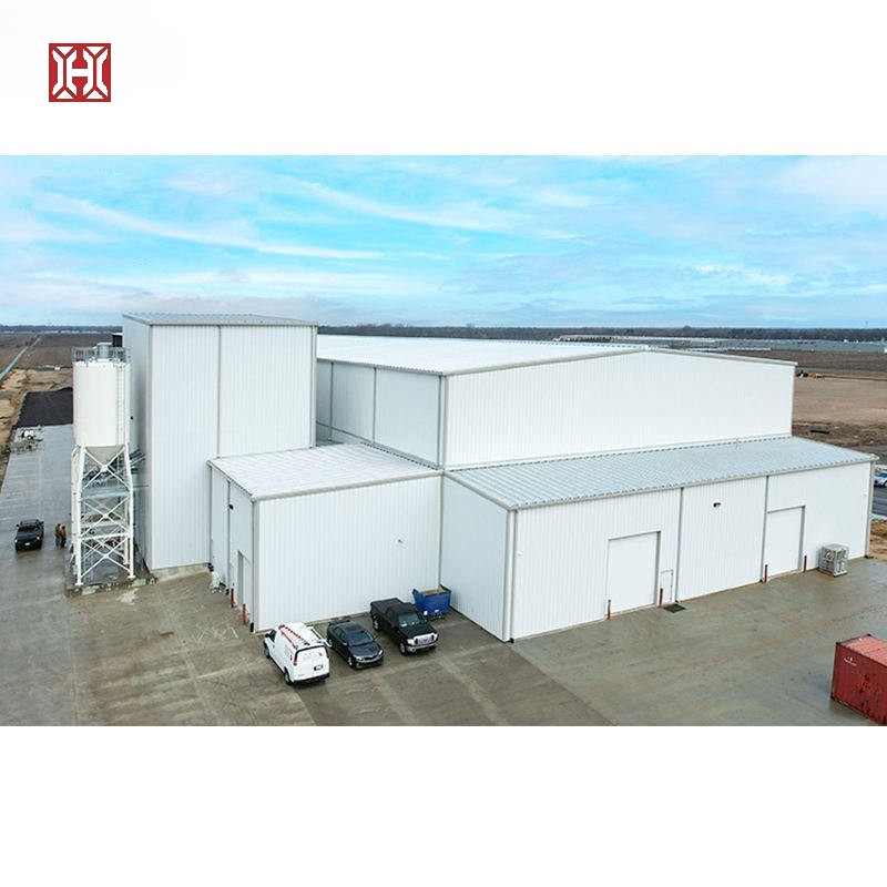 Medium To Extra Large Steel Structure Warehouse Semi Permanent Building For Workshop Apartment Bedroom Use Industrial Design