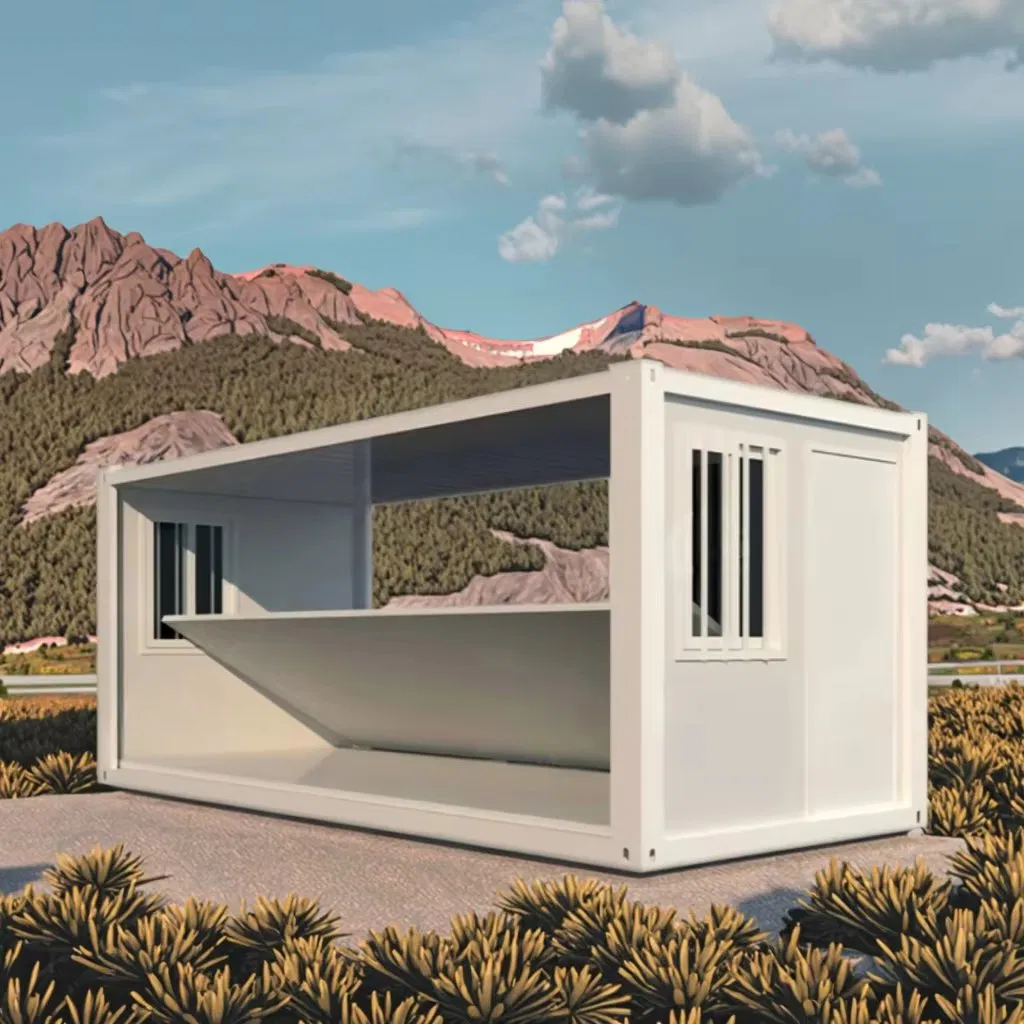 China Factory Ready Made Homes Flat Pack Foldable House Modular 40FT Container House Casa Contenedor with Fast Installation for Office Shop