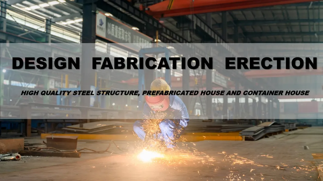 Prefabricated Steel Construction Factory Light Weight Steel Structure