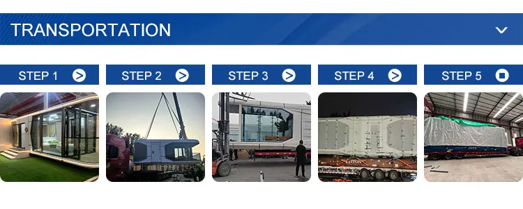Wholesale Modern Luxury Hotel Portable Modular Container House Prefab Hotel Container Capsule Pod Space Capsule Room