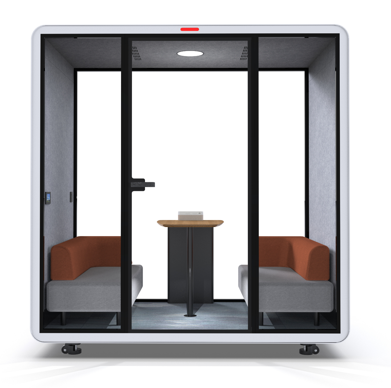 OMNI Modern Freestanding Modular Prefabricated Office Acoustic Pod Soundproof Privacy Booth Ventilation System Power Socket