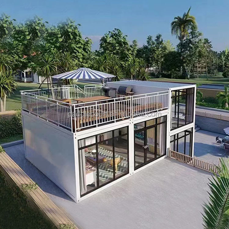 Modular Prefabricated Container Houses Quick Assembly Portable Metal Garage Collapsible Quick For Home