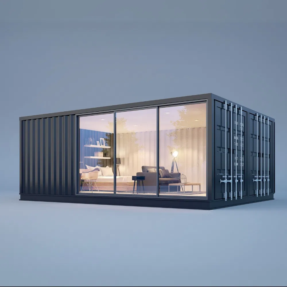 20FT 40FT Flat Pack Container House Expandable Modular Prefab Compact Design Office