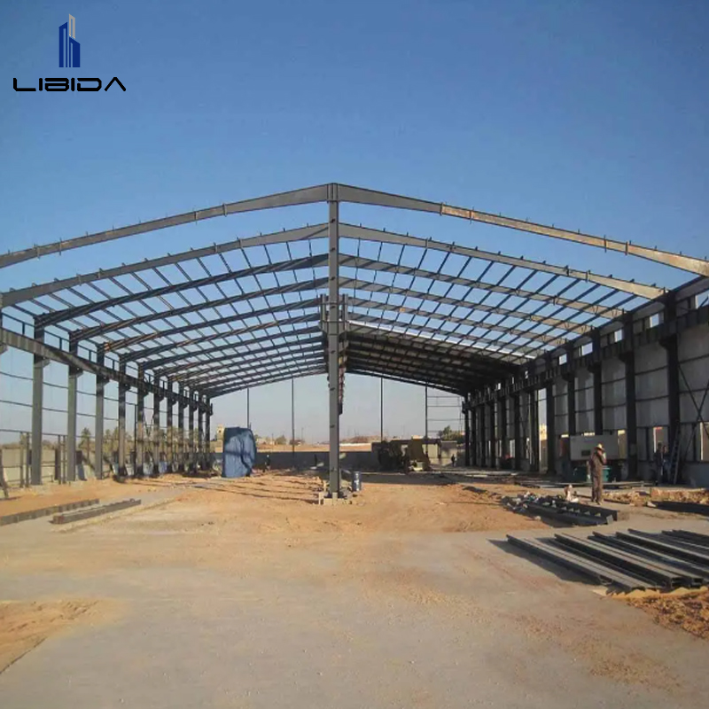 Modular Prefabricated Steel Structure Building for Workshop and Warehouse Use with Customizable Solutions and 1 Year Warranty