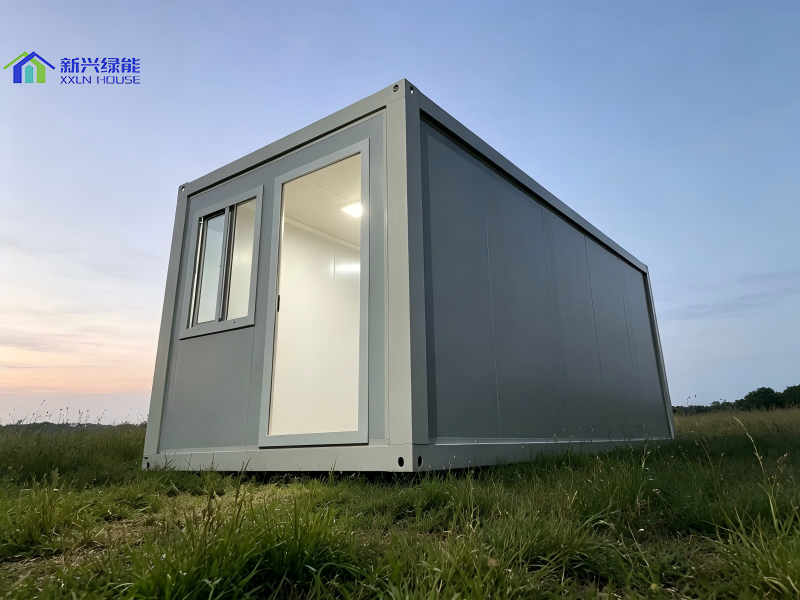 20ft Foldable Container House Waterproof Fireproof Prefab Temporary Accommodation for Workers