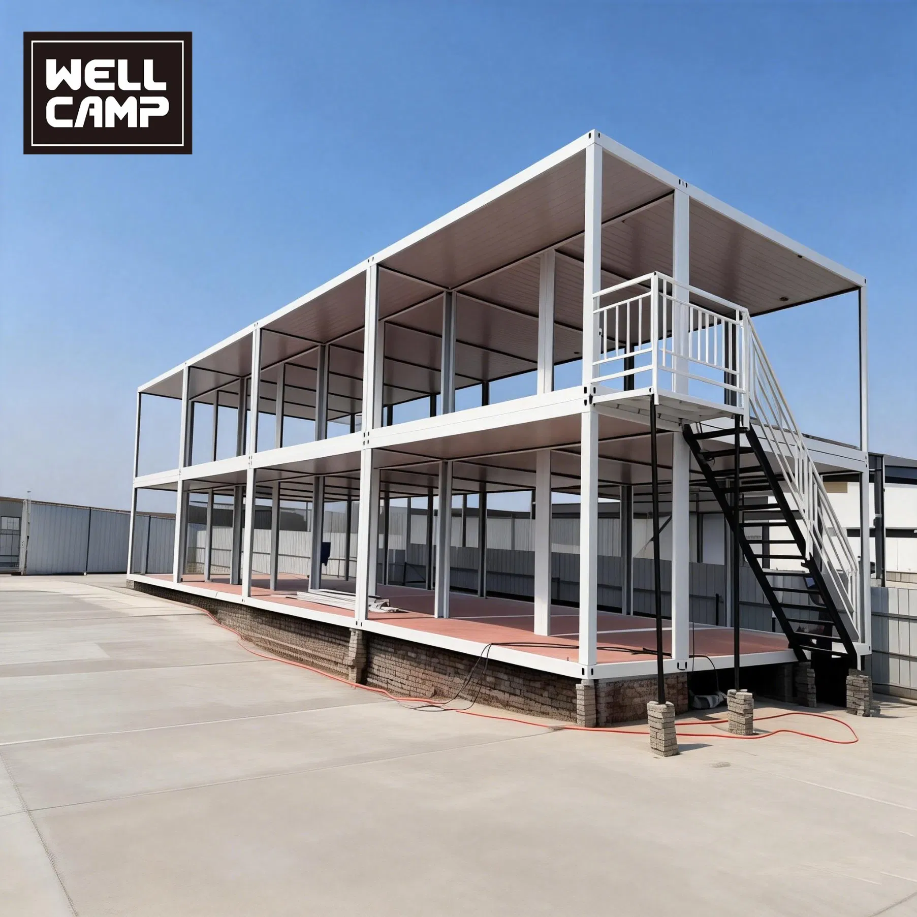 Detachable Container House Office Flat Pack Container Camp Site Dormitory Facility 3X6 Prefabricated Connectable Modular Container Home House Factory Price