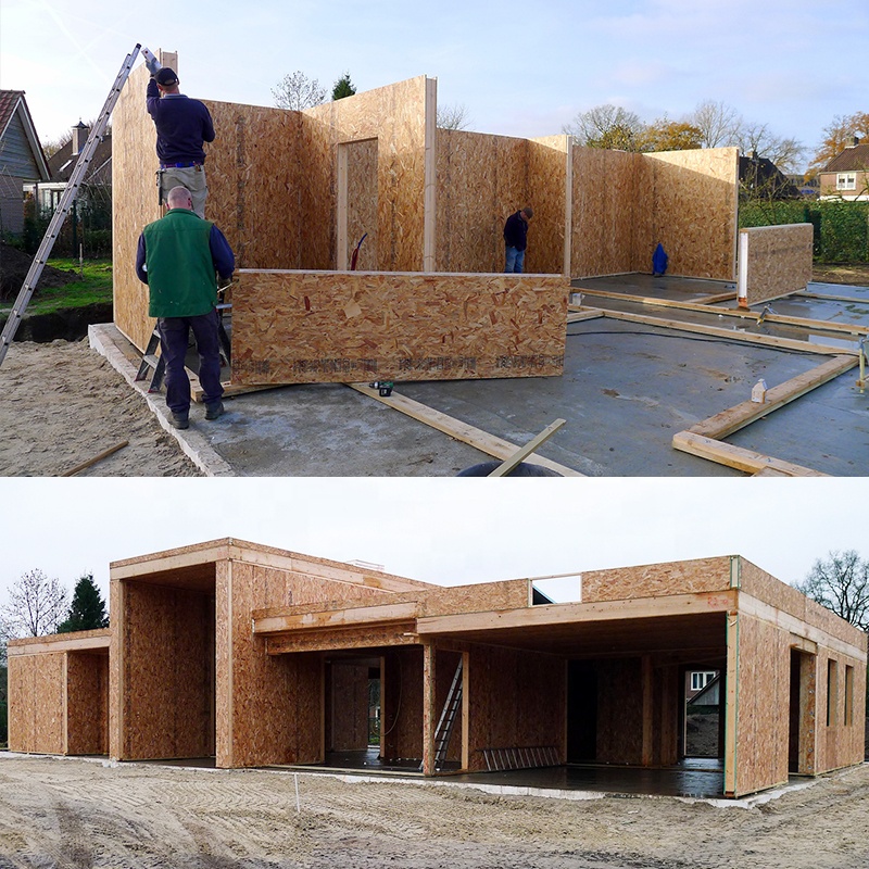 Quacent Factory Direct Modern Prefabricated House Villa Sips Building Prefab Home Luxury Granny House Prefabricated Residential