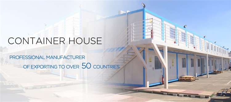 Durable Prefabricated Container Home Office Container Cabin, Container House