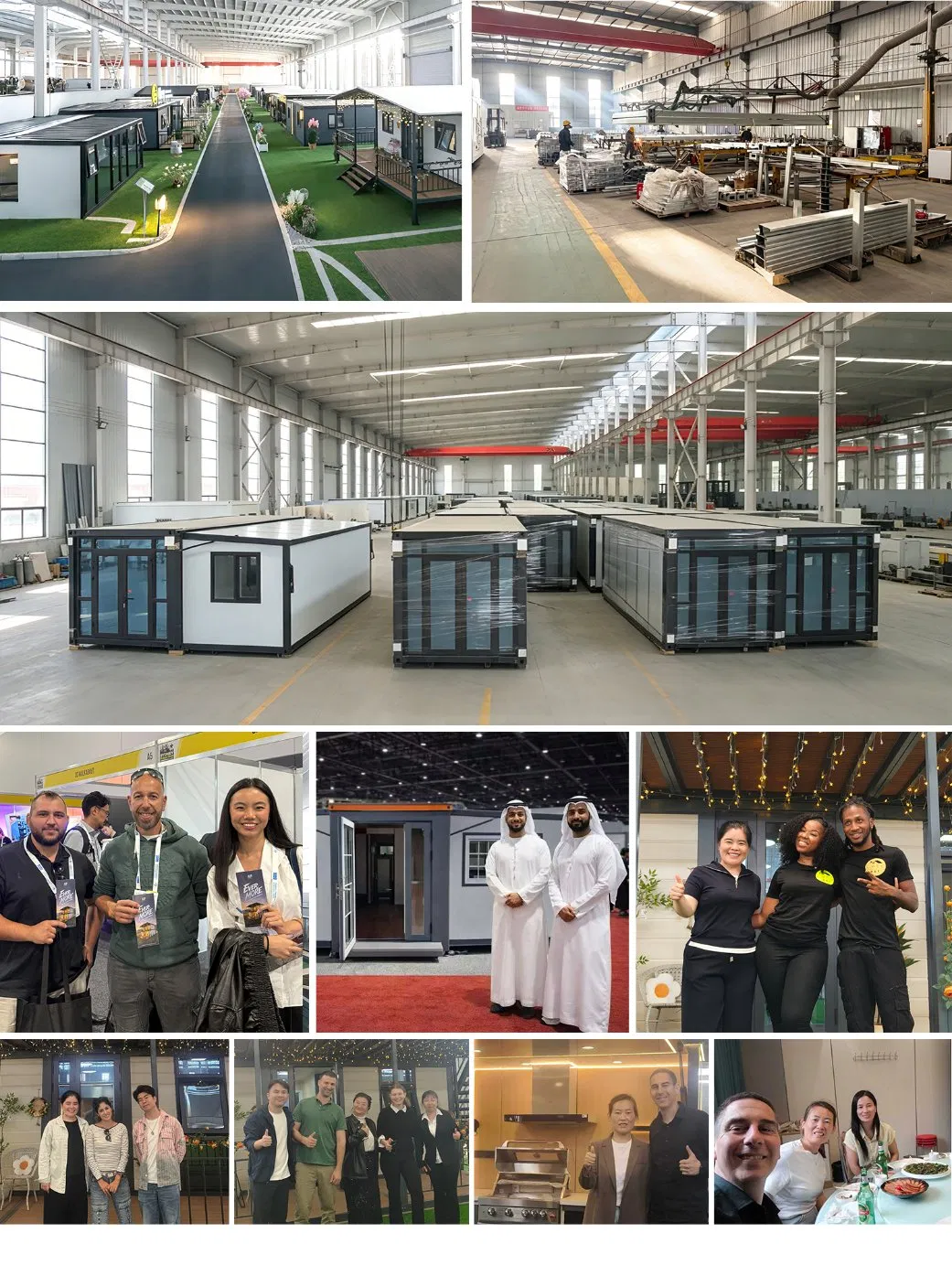 20FT Flat Pack Prefab House Modular Container Home for Construction Site Office