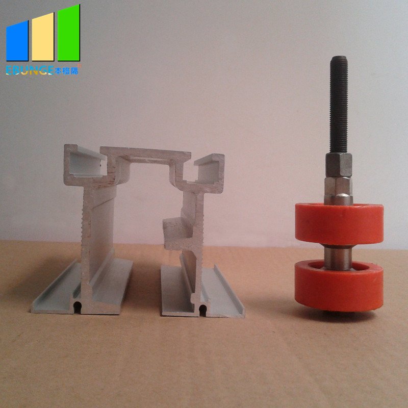 Operable Movable Wall Track Roller Aluminium Accessories Part Sliding Wall Partitions Profiles