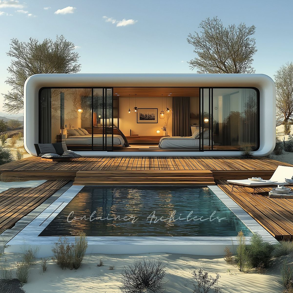 Latest Design Ready-to-Use 2-Story Prefabricated Capsule House 100% Factory Pre-installed with Fast Lead Time