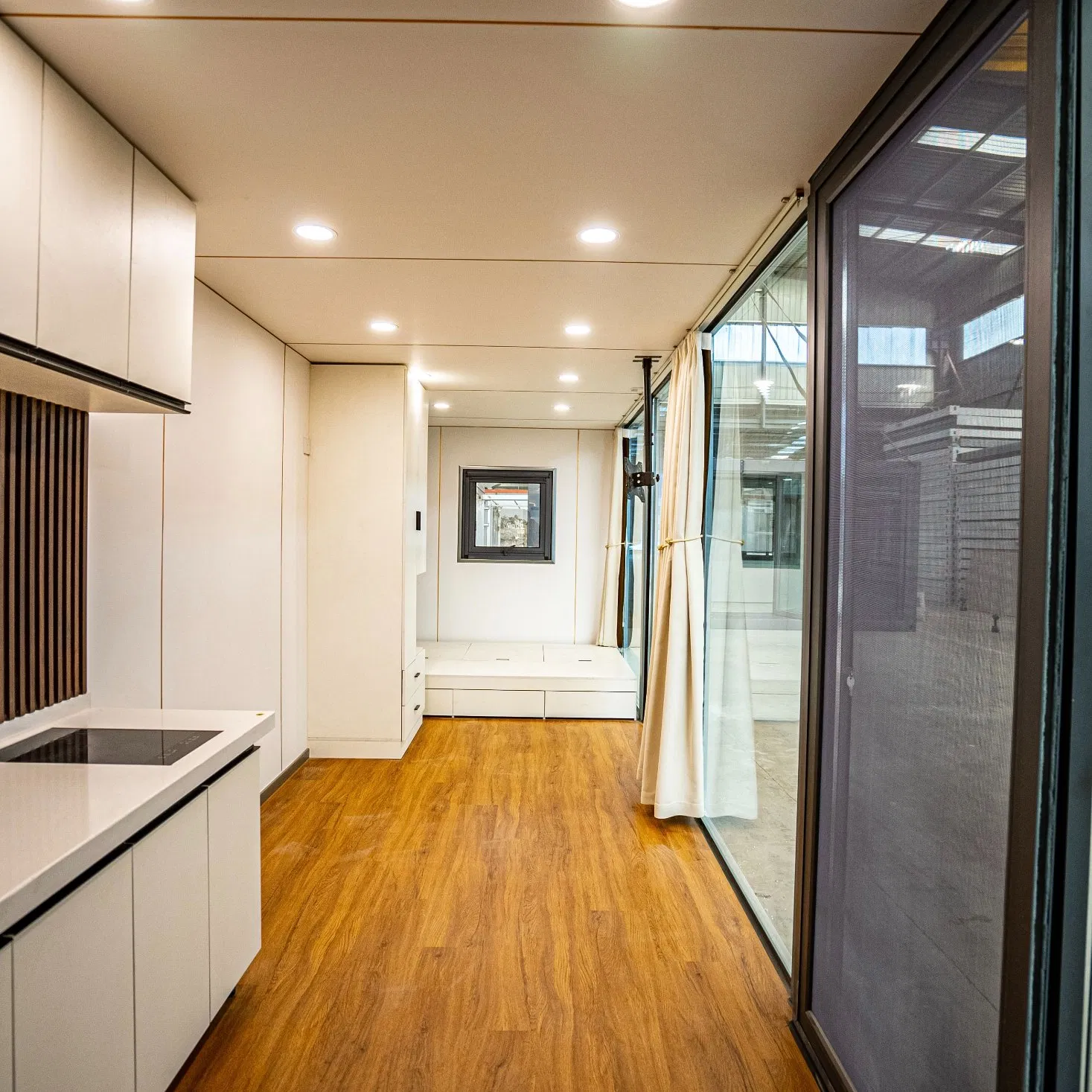Cheap Tiny House Apple Cabin House Prefab Cabin House Prefabricated House Modular House for Office Hotel