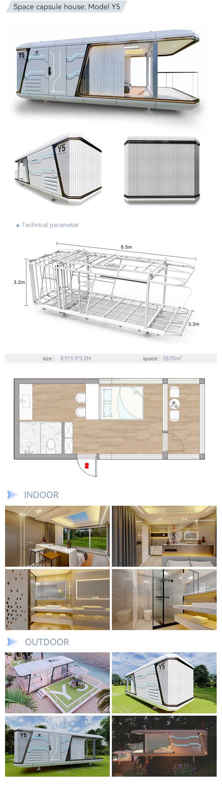 Modular Prefab House View