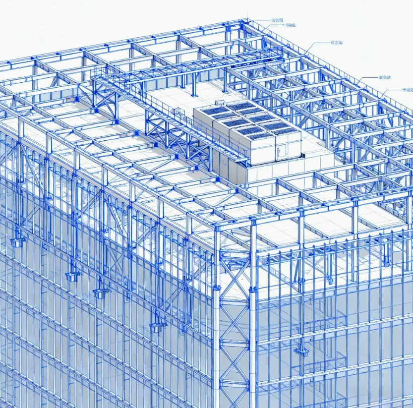 Modern Minimalist Prefabricated Steel Structure Hospital Workshop And Office Buildings Construction Solutions