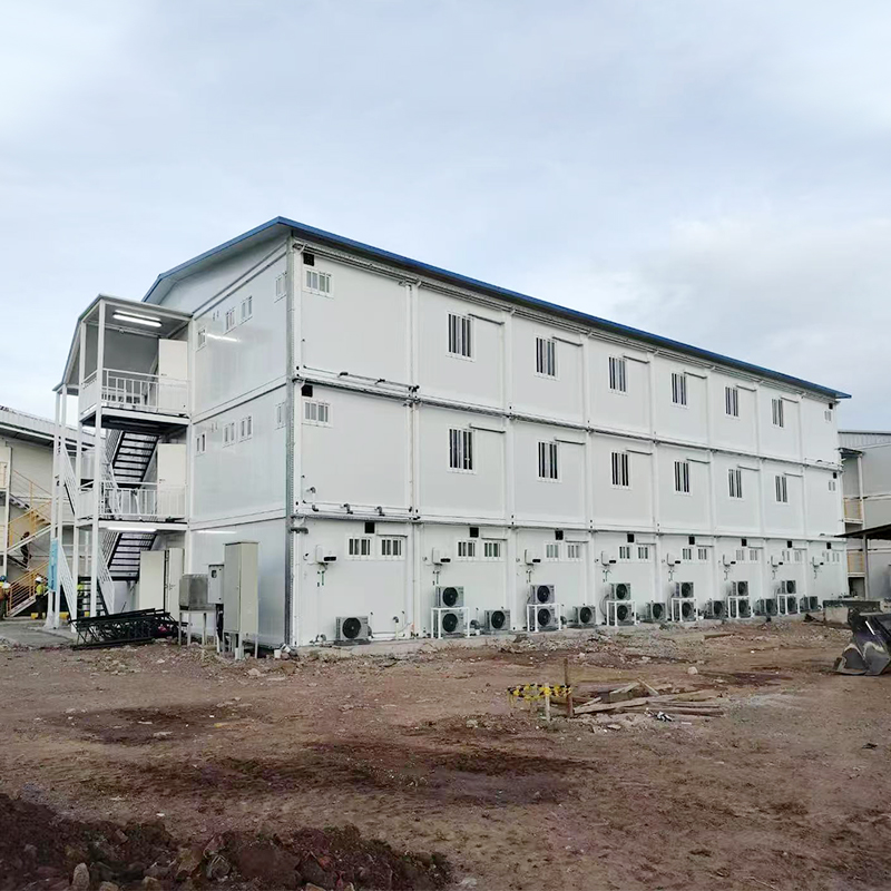 Two Floor Prefab Container House China Luxury Easy Assembly 3 Bedroom Modular Home