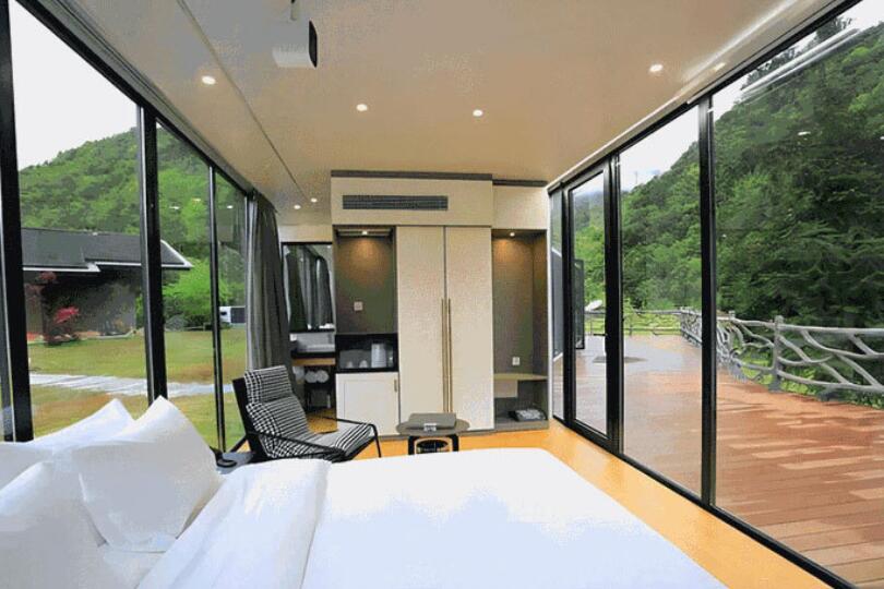 Mobile Prefab Modular Steel House with Waterproof Feature for Villa Use