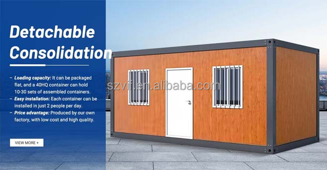 Demountable Prefab Flatpack Container House
