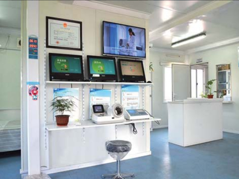 Cost Effective High Strength 20ft Modular Medical Clinic with Bathroom for Mobile Treatment Center