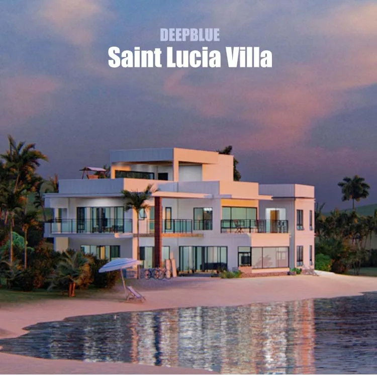Modern Luxury Prefab House Villa Light Steel Structure Modular Homes Prefabricated Houses