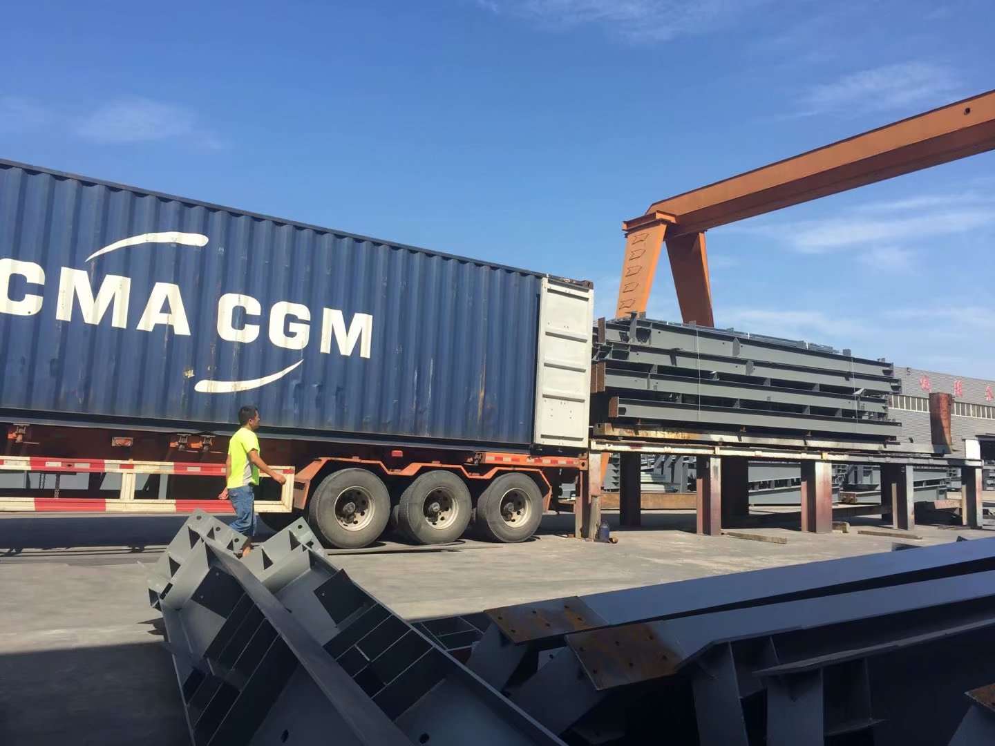 Packaging Steel Structure Elements