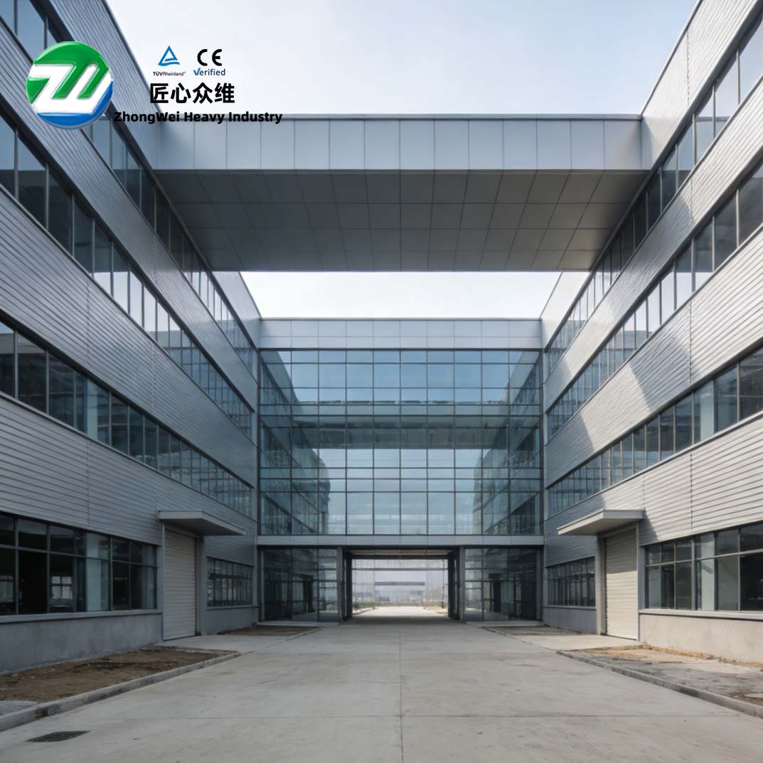 Metal Building Steel Structure Warehouse Prefabricated Factory School High Rise Modular