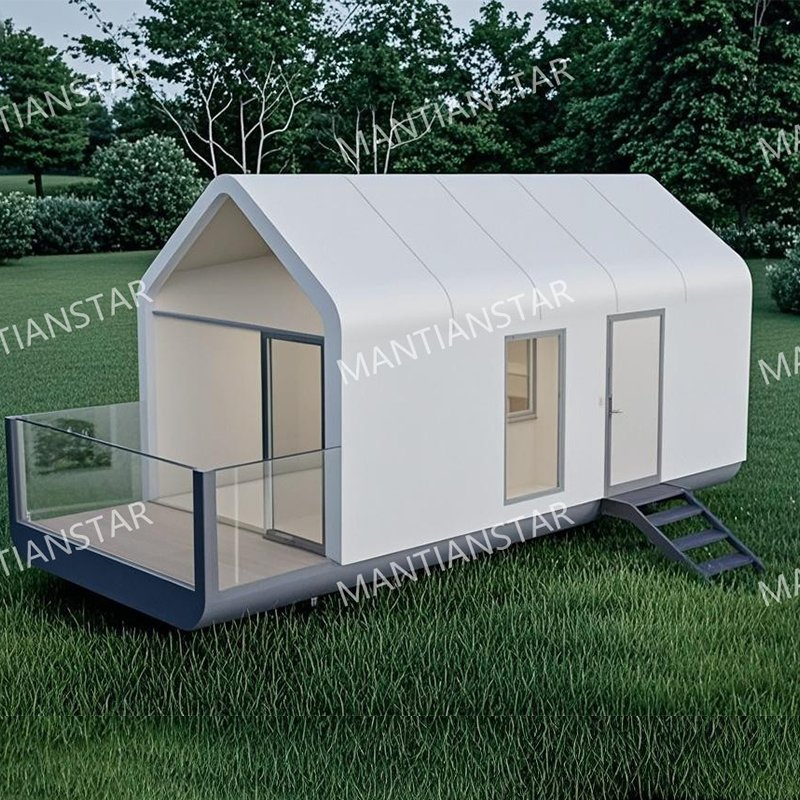 Modular Mobile Container House Modern Steel Structure Building House Modern Capsule House
