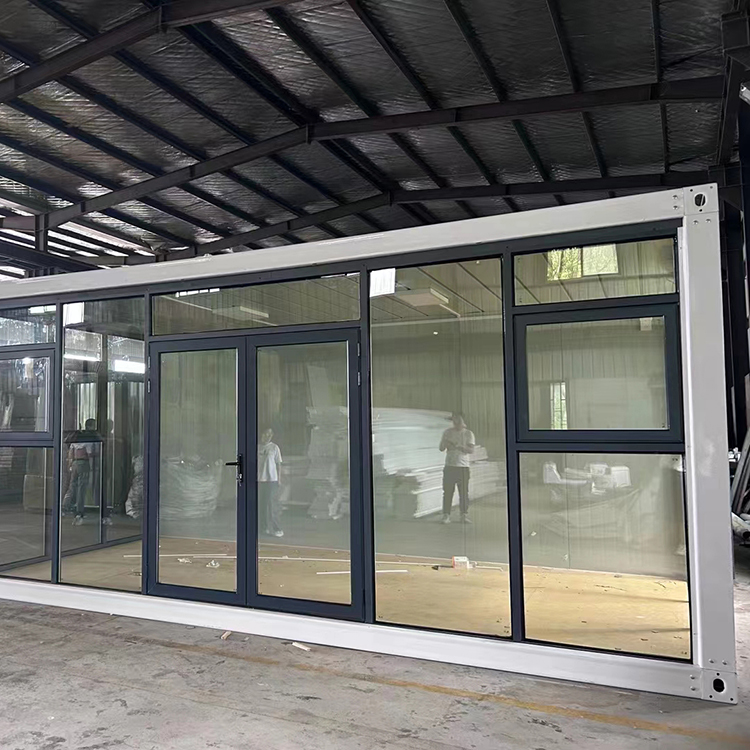 DXH Wholesale Custom Prefab Container Assemble Homes 10ft 20ft 30ft 40ft Luxury Modular Prefabricated House Office Shop Camp