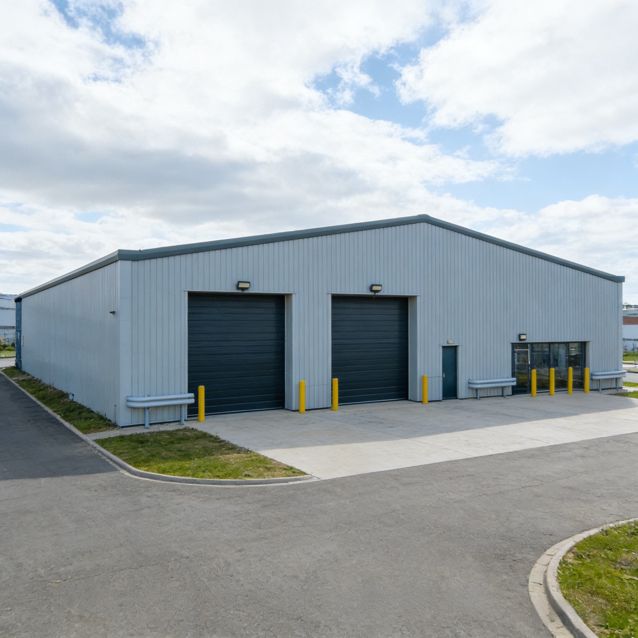 Modular Prefabricated Steel Structure Lightweight Modern Metal Frame Warehouse Logistics Factory Barn Kit for School Hospital