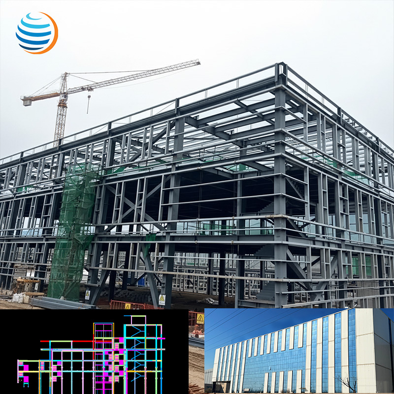 Prefab High Rise Multi Story Building Steel Structure Apartment Building Prefabricated Metal Building