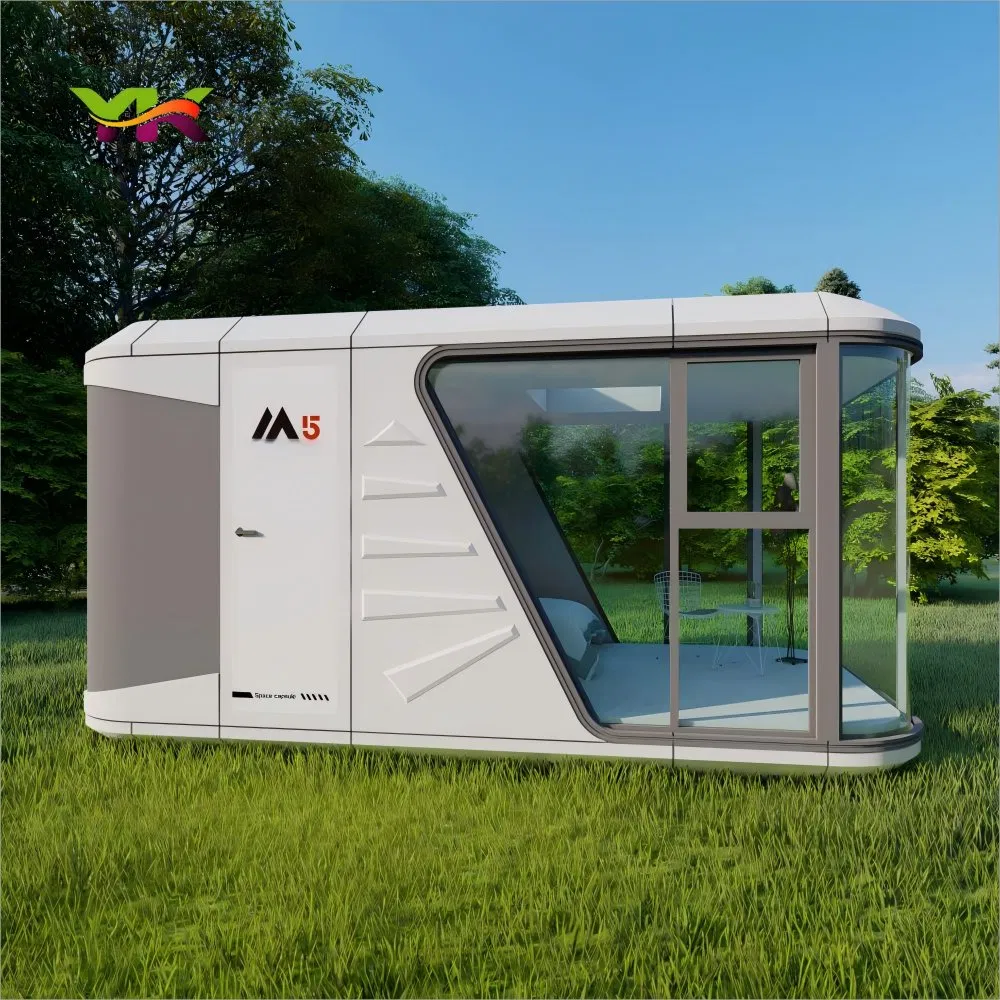 Modular Home House Movable Prefabricated Tiny Portable Outdoor Space Capsule Hotel Mini Pod Prefab Living Smart Apple Mobile Cabin Container Bedroom for Sale