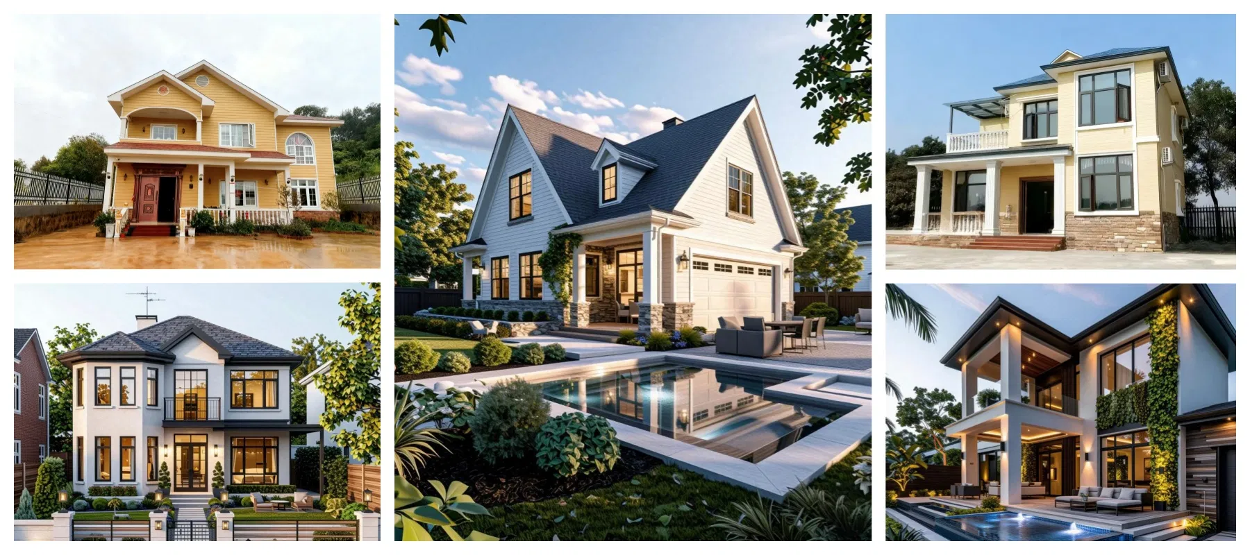 Prefabricated Light Steel Villa Project Showcase 3