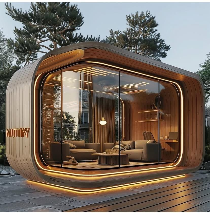 Latest Design Prefabricated Container Scenic Area Modular Space Cabin Mobile House Guesthouse Office Intelligent Residence