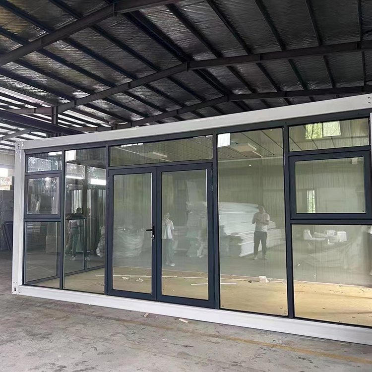 DXH Wholesale Custom Prefab Container Assemble Homes 10ft 20ft 30ft 40ft Luxury Modular Prefabricated House Office Shop Camp