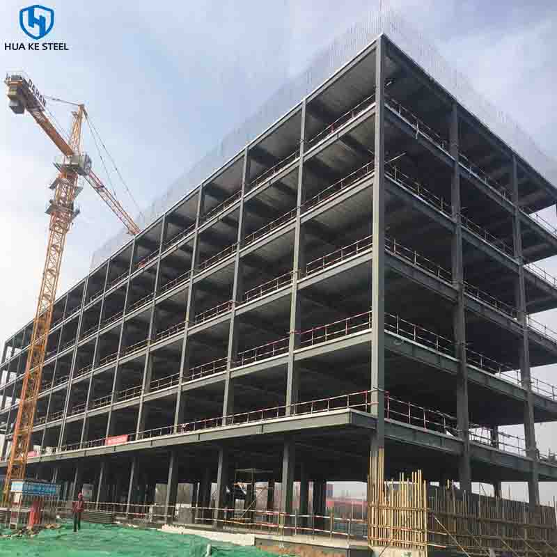 Comfortable Prefabricated Steel Building With Factory Price Modular Steel Structure For School Shopping Four Story Project
