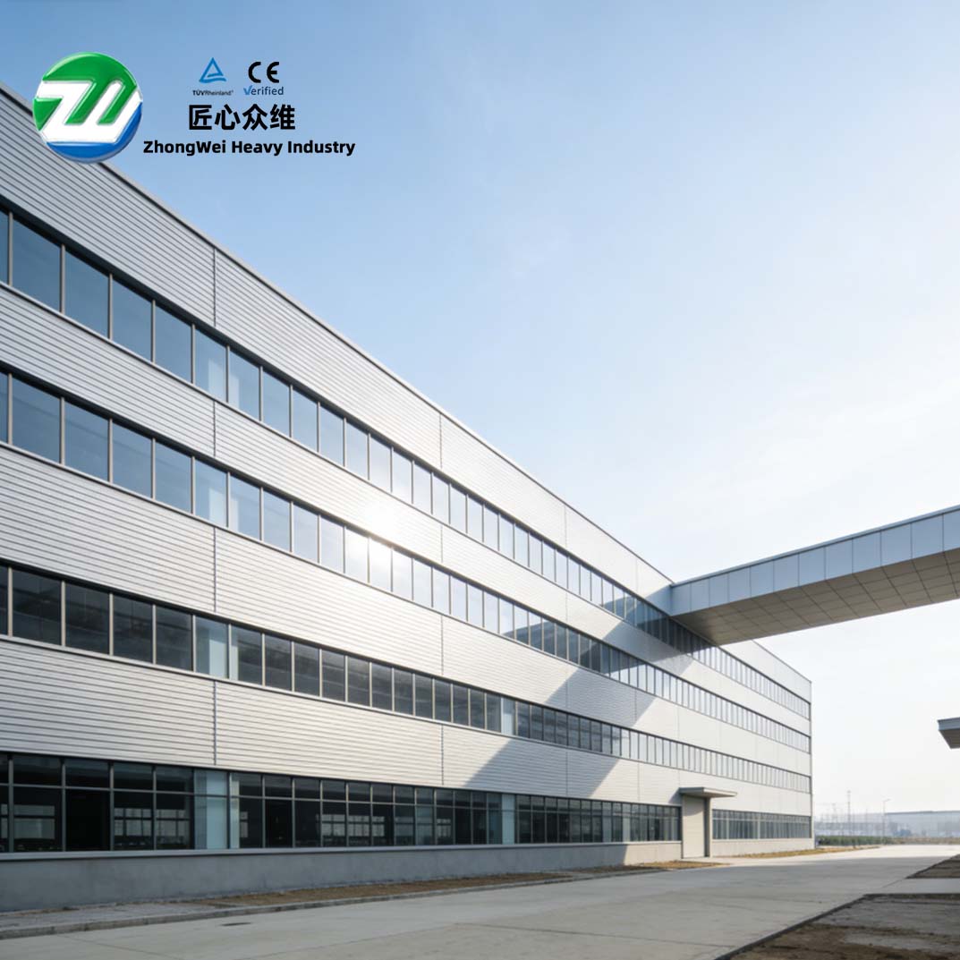 Metal Building Steel Structure Warehouse Prefabricated Factory School High Rise Modular