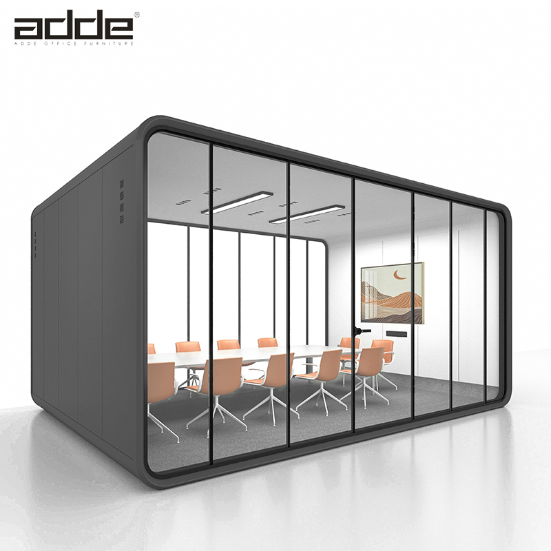 Large Acoustic Portable Home Pods Garden Soundproof Work Space Mobile Glass Modular Office Pods