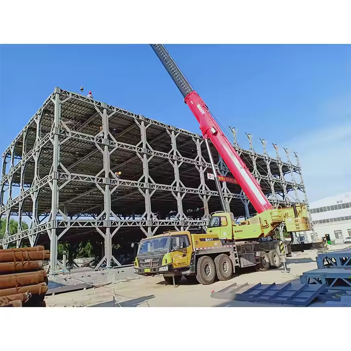Self-Developed Assembly Steel Structure Modular Building Office Apartment Hospital Hotel Commercial Buildings